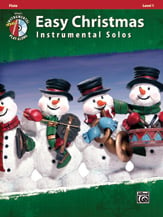 EASY CHRISTMAS INSTRUMENTAL SOLOS FLUTE BK/CD cover